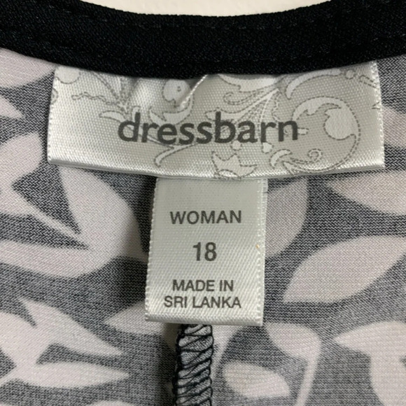 Dress barn Polyester w Spandex summer dress w Ruffles and Sparkles, wrinkle free - Picture 6 of 8